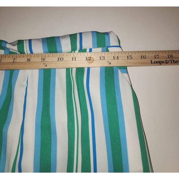 A New Day Womens M Cute Striped Jumpsuit beachy coastal summer spring party - Picture 11 of 15